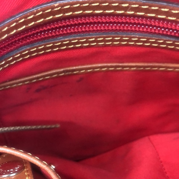 Dooney & Bourke Khaki Tan Nylon Collection Adjustable Shoulder Crossbody Bag - Picture 11 of 16